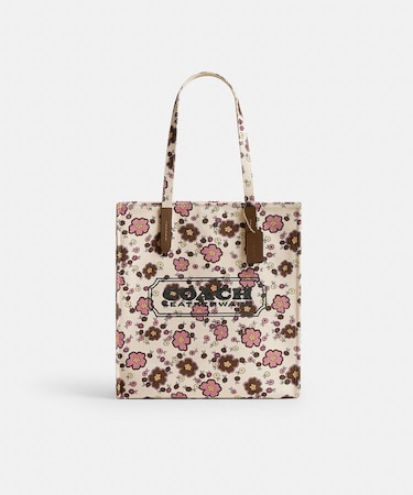 【公式】キャンバス トート バッグ・フローラル プリント