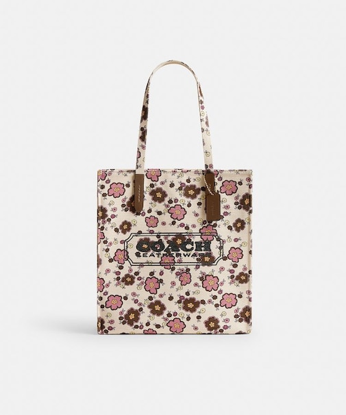 【公式】キャンバス トート バッグ・フローラル プリント