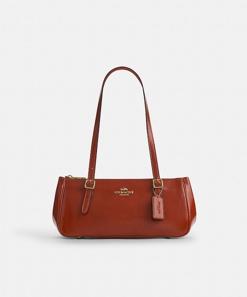 未使用✨COACH シャーロット ショルダーバッグシグネチャー キャンバスレッド 公式】シャーロット ショルダー バッグ・シグネチャー キャンバス