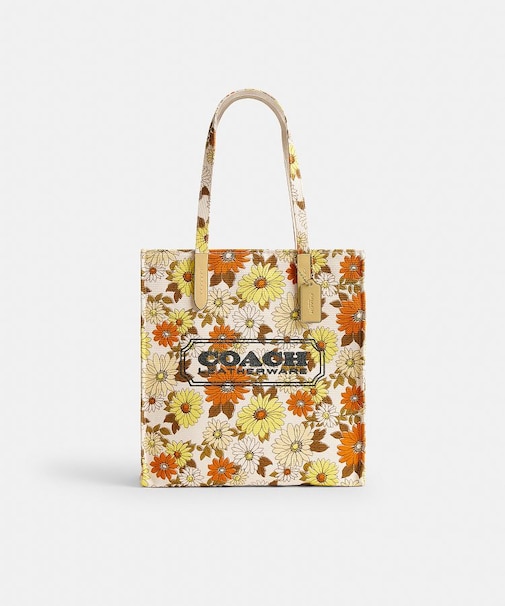 【公式】キャンバス トート バッグ・フローラル プリント