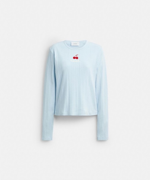 【公式】チェリー ポインテール ロング スリーブ Tシャツ