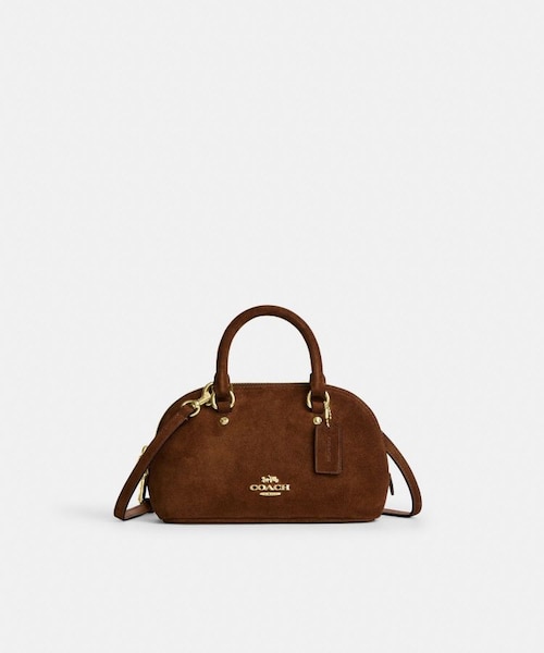 【新品未使用】COACH ララ ミニ サッチェル バッグ ブラウン 公式】ララ ミニ サッチェル バッグ｜コーチ アウトレットの