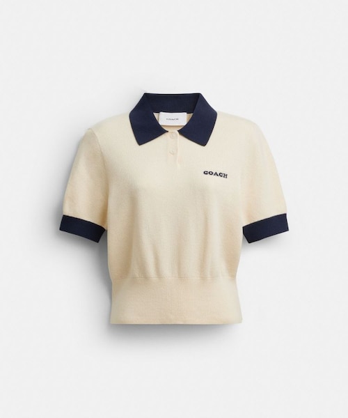 COACH ニットポロシャツ 公式】ニット ポロ｜コーチ アウトレットのアウトレット通販｜三井