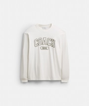 【公式】スポーティ リラックスド ロング スリーブ Tシャツ