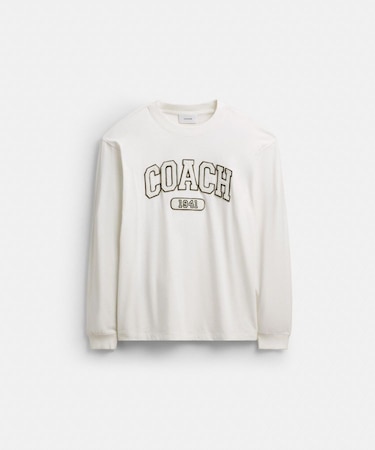 【公式】スポーティ リラックスド ロング スリーブ Tシャツ