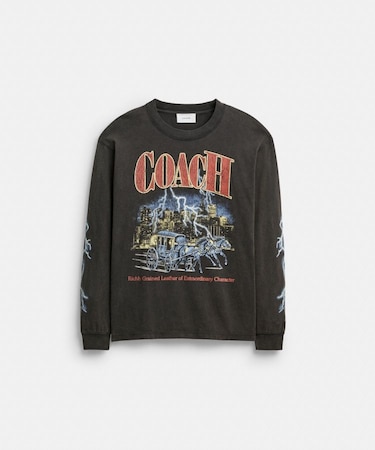 【公式】メタル リラックスド ロング スリーブ Tシャツ