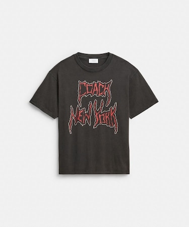 メタル リラックスド Tシャツ
