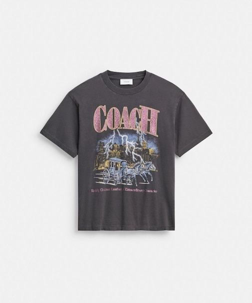 【公式】メタル グラフィック リラックスド Tシャツ