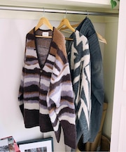 CRH MOHAIR BLEND JQD カーディガン