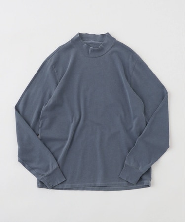 SAVE KHAKI UNITED / ORGANIC RECYCLED MOCK NECK TEE