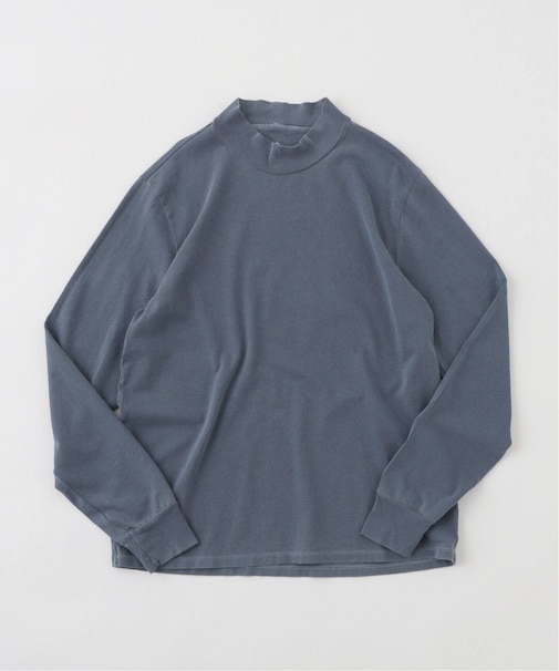 SAVE KHAKI UNITED / ORGANIC RECYCLED MOCK NECK TEE