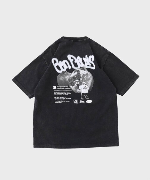 【BEN DAVIS / ベンデイビス】フルーツ ヴィンテージライクTシャツ