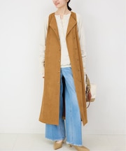 フェイクスウェードジャンパースカート