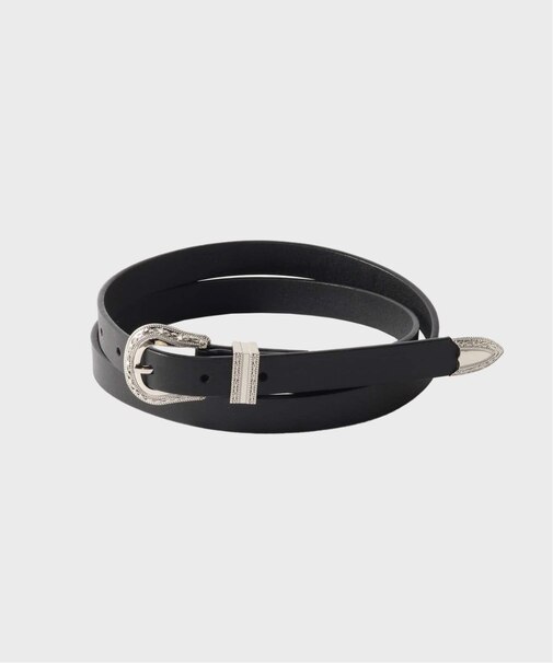 3point buckle レザーベルト