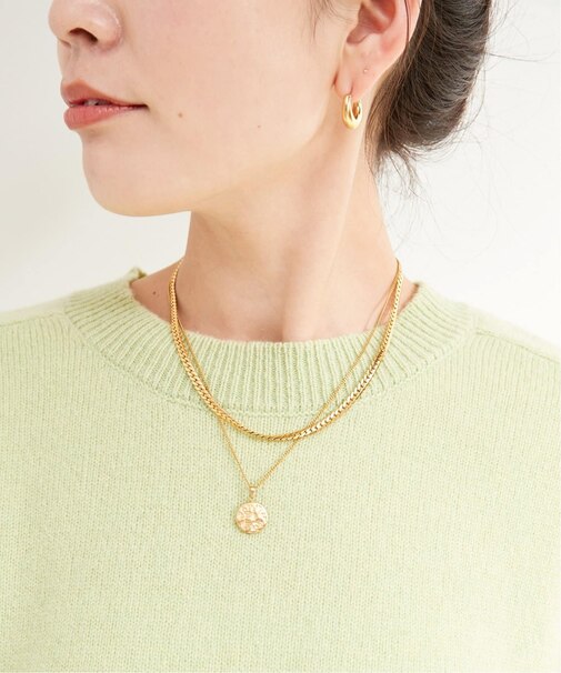 2連コインチェーンネックレス