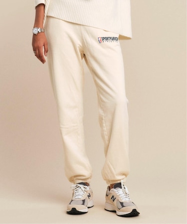 【SPORTY&RICH/スポーティアンドリッチ】 Team Logo Sweatpants