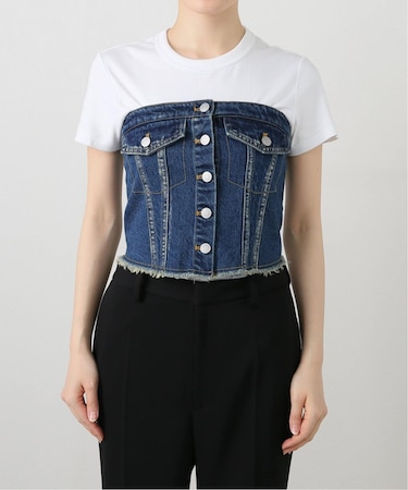 デニムビスチェ