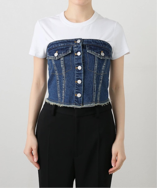 デニムビスチェ