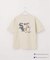 【MLB×LOONEY】別注 クラック加工 プリントTシャツ
