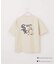 【MLB×LOONEY】別注 クラック加工 プリントTシャツ
