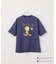 【MLB×LOONEY】別注 クラック加工 プリントTシャツ