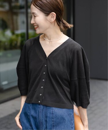 シアーフォルムスリーブカーディガン