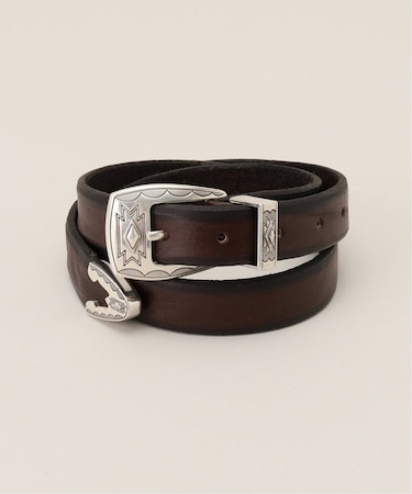 【ITALIAN BELTS/イタリアンベルツ】ウエスタンバックルベルト  948-25-4F