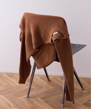 WASHABLE RIB コットンニット