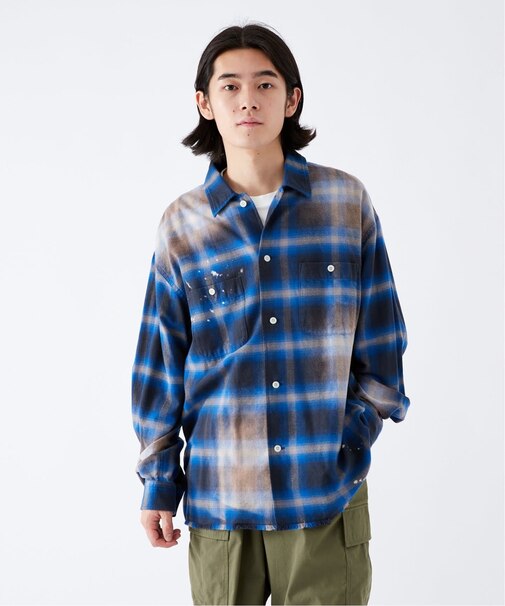 OMBRE DAMAGE シャツ
