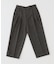 LA BOUCLE (ラブークル) HERRINGBONE WIDE パンツ