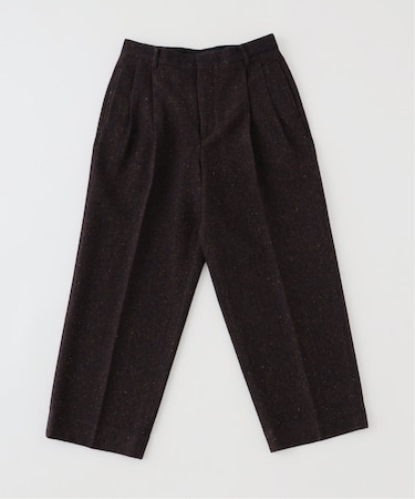 LA BOUCLE (ラブークル) HERRINGBONE WIDE パンツ