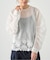 MOUJIC/ムジィーク 別注 FLOWER LACE BLOUSE
