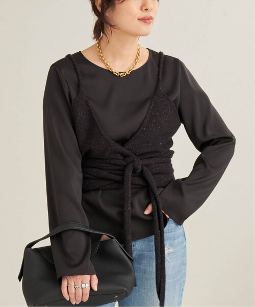 【plage】新品未使用　イタリア糸 カシュクール ジレ イタリア糸 カシュクール ジレ｜ベーセーストックのアウトレット通販