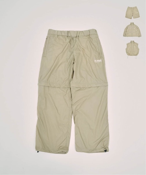【WIS-NESS / ウィズネス】2WAY PANTS