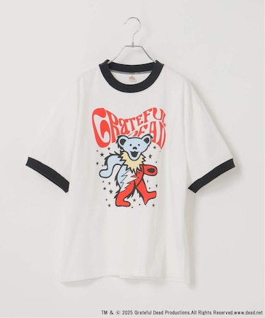 【AIRTOWNE MILLS×GRATEFUL DEAD】別注 リンガーTシャツ