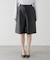 【TORRAZZO DONNA/トラッゾドンナ】Faux Leather Short Pants：ショートパンツ