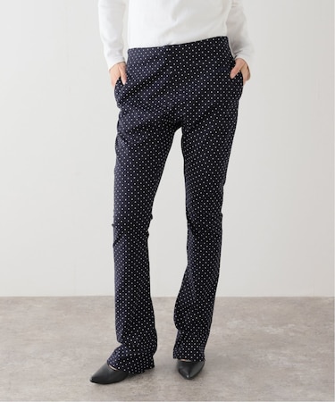 HOLIDAY / ホリデイ DOT FLARE PANTS 24201013