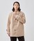 WOOLICK ウインドシャットショートステンカラーコート