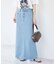 LE DENIM リーンカットオフスカート