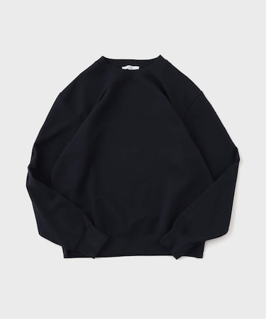 SAVE KHAKI UNITED / L/S SUPIMA FLEECE CREW SWEAT