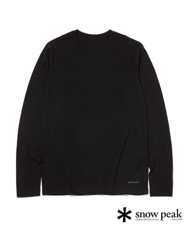 SNOWPEAK / スノーピーク Merino Wool Long Sleeve T-Shirt SW-24AU015