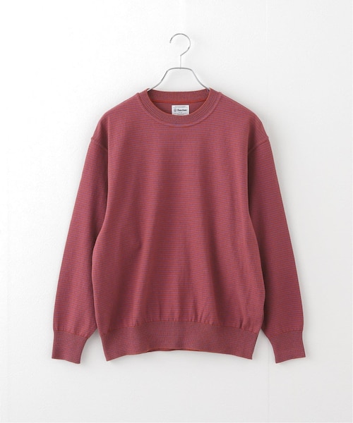 別注【YONETOMI/ヨネトミ】*RELUME WAVE COTTON KNIT BORDER｜ベーセー