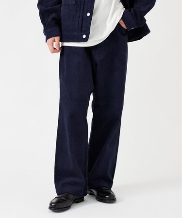 [B.A.C.B] CORDUROY ワイドストレートパンツ