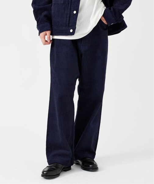 [B.A.C.B] CORDUROY ワイドストレートパンツ