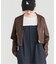 フェイクレザージップブルゾン