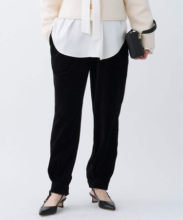 コットンベロアジョグパンツ