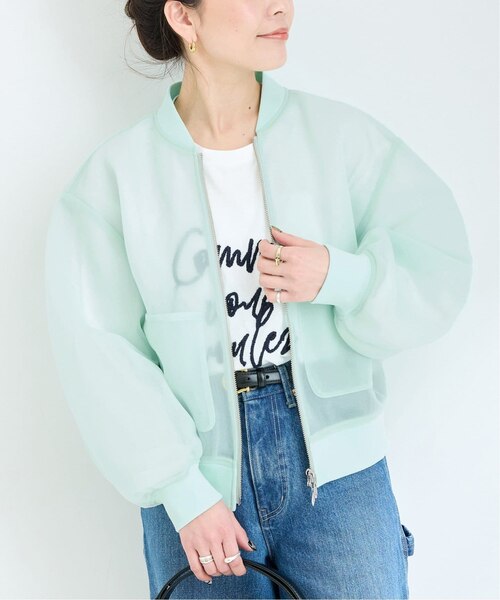 【PGG】 ポリエステルダンボールフルジップモックネックブルゾンタグ付き パーリーゲイツ ポリエステルダンボール フルジップモックネック