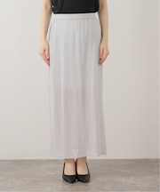 シアーニットスカート