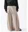 【KIARIS vintage＆closet×JS】レイヤードプリーツパンツ