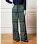 IENA LA BOUCLE ぼかしプリントパンツ